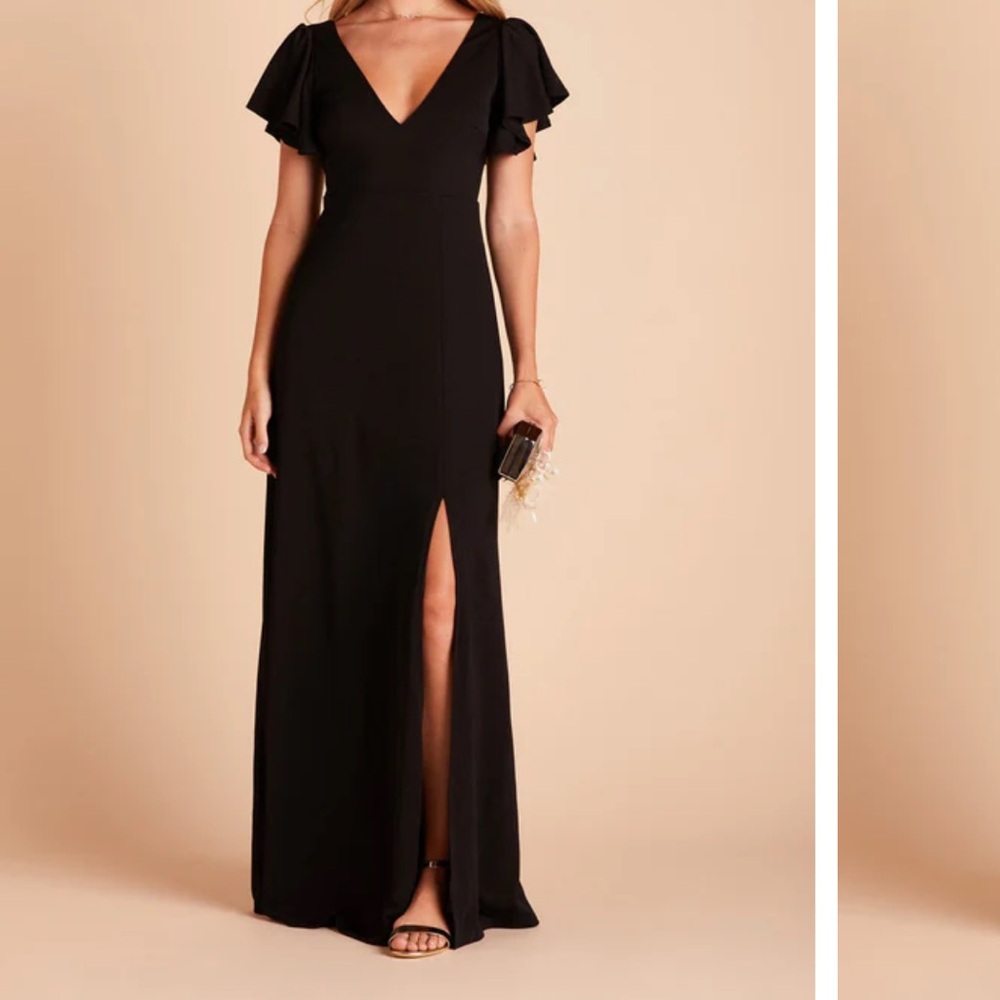 Birdy Grey Black Bridesmaid dress